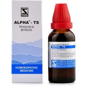 Alpha TS 30ml Best Homeopathic Medicine For Disturb Sleep Tension Stress Depression Schwabe
