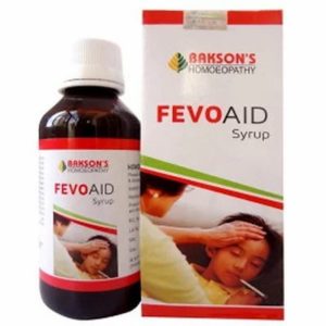 Fevo Aid Syrup 115ml Best Homeopathic Medicine For Fever Flue Running Nose Sneezing Cough Body Soreness Bakson