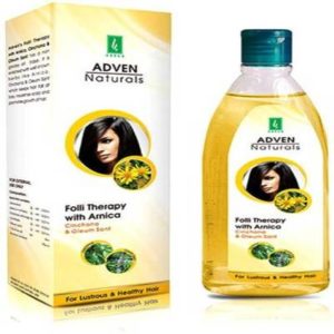 Folli Therapy With Arnica Hair Oil 100ml Homeopathic Medicine For Hair Fall Premature Graying Nourishment Of Scalp Dandruff Adven
