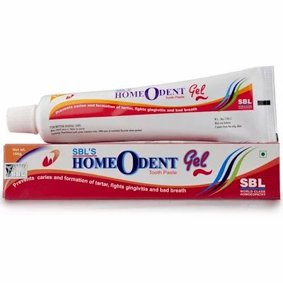 Homeodent Tooth Paste Gel (Red) 100gm Best Homeopathic Medicine For Unhealthy And Bleeding Gums, Sensitive Teeth, Gingivitis SBL