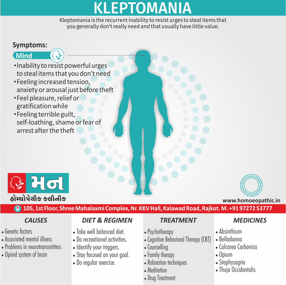 Kleptomania disorder