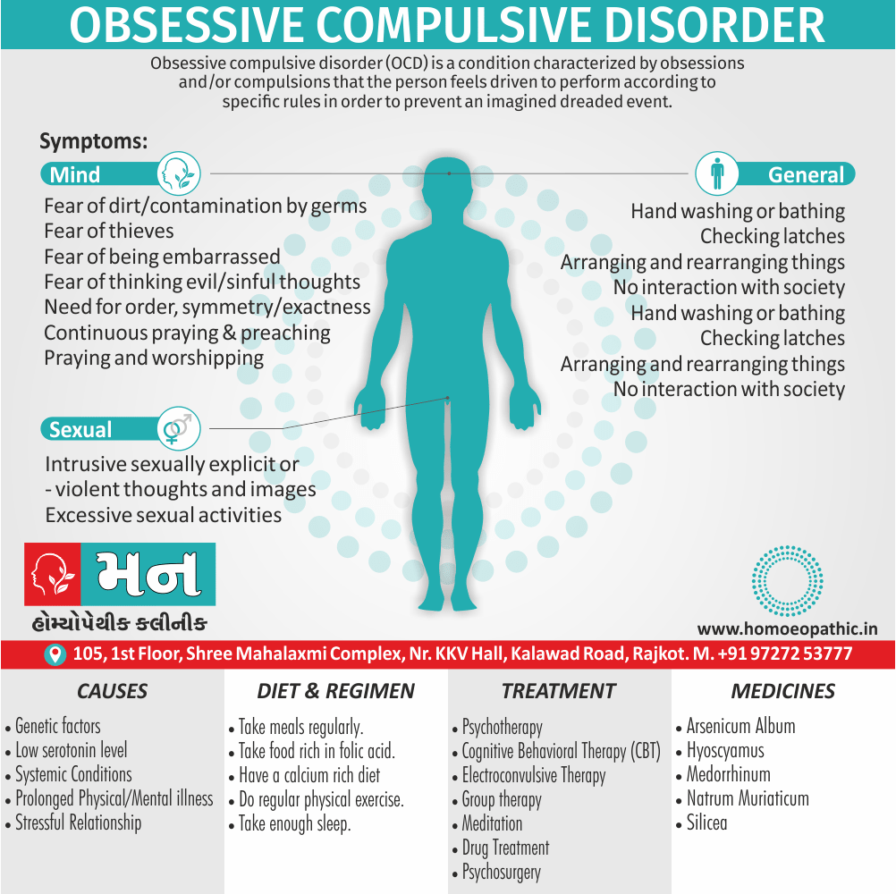 Obsessive Compulsive Disorder Definition Symptoms Cause Diet Regimen Homeopathic Medicine Homeopath Treatment In Rajkot India