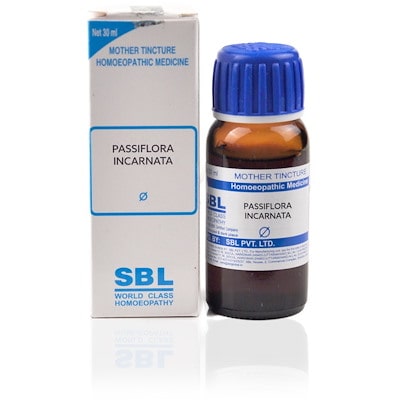 Passiflora Incarnata Mother Tincture (Q) 30ml Best Homeopathic Medicine For Sleeplessness Headache Constant Worry And Breathing Difficulty SBL