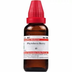 Phytolacca Berry Mother Tincture (Q) 30ml Best Homeopathic Medicine For Weight Loss Fungal Infections Tonsillitis Painful Menses Thyroid Schwabe