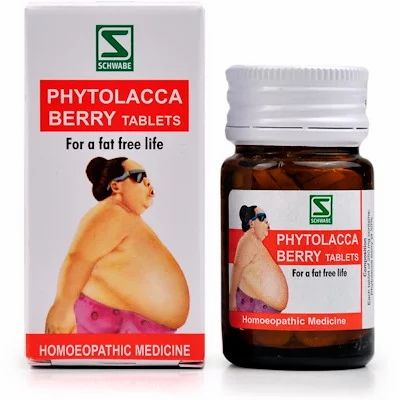 Phytolacca Berry Tablets 20gm Best Homeopathic Medicine For Weight Management Schwabe