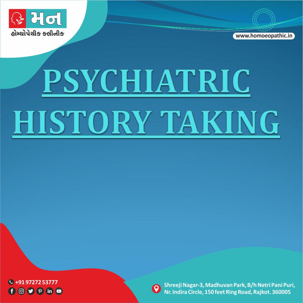 Psychiatric History Taking