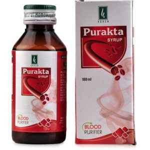 Purakta Syrup 180ml Homeopathic Medicine For Purify Blood Reduces Acne Pimples Boils Carbuncles And Skin Disorders Adven