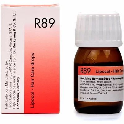 R89 Lipocol Hair Care Drops - Mann Homeopathy Clinic Rajkot