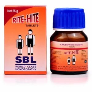 Rite Hite Tablets SBL 25 Gm Best Homeopathic Medicine Useful In Slow Development In Children Less Height