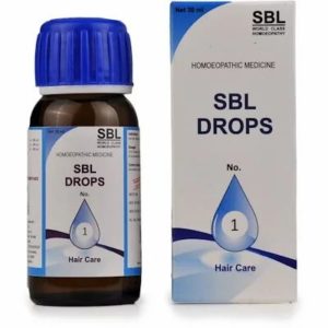 SBL No.1 Hair Care Drops 30ml Best Homeopathic Medicine For Hairfall Itching Scalp Dandruff Split And Thin Hair