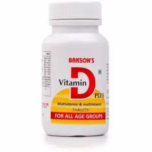Vitamin D Plus Tablets 50 Best Homeopathic Tablets For Strong Bone Boost Immunity Nutritional Supplement Bakson