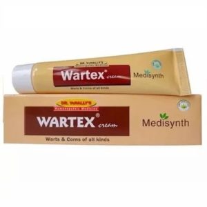 Wartex Ointment 20 Gm Best Homeopathic Medicine Externally For All Types Of Warts & Corns Callosities Pain In Corns Medisynth