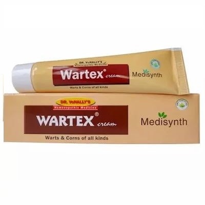 Wartex Ointment 20 Gm Best Homeopathic Medicine Externally For All Types Of Warts & Corns Callosities Pain In Corns Medisynth