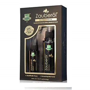 Zauberol Premium Hair Oil 150ml Best Homeopathic Medicine For Hair Loss Baldness Premature Greying Hair Growth Hair Fall With Dandruff B&T Schwabe